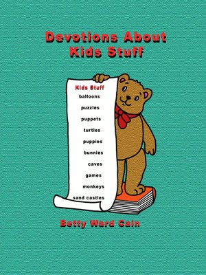 cover image of Devotions About Kids Stuff